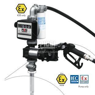 Комплект для бочки для перекачування дизельного палива 220V 50л/хв K33/telescop KomlB220-50-K33-telescop фото